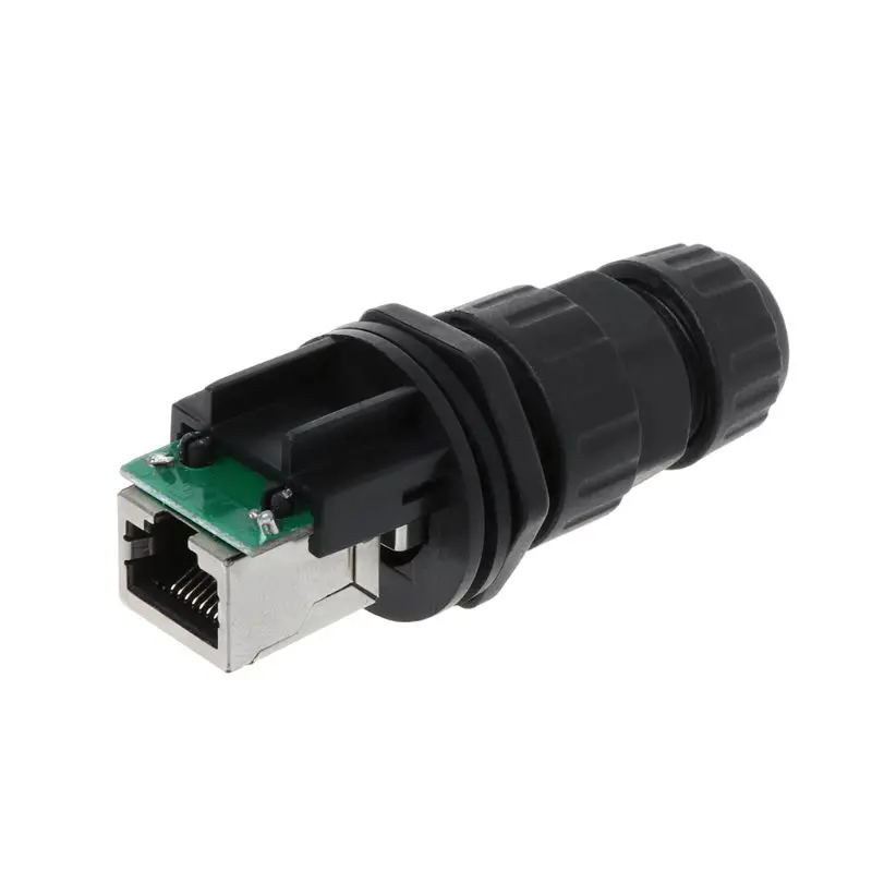 Сетевой удлинитель Ethernet Lan водонепроницаемая Соединительная муфта для кабеля IP67