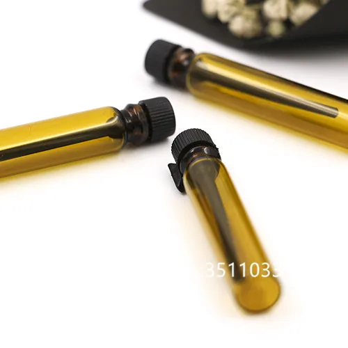 2 мл прозрачный мини стеклянный флакон для парфюмерии тестер бутылка Маленький