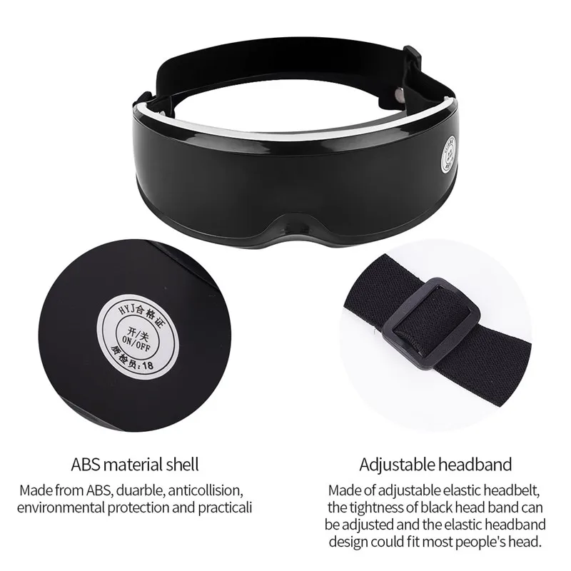 Беспроводной Перезаряжаемый массажер для глаз магниты акупунктурный массаж