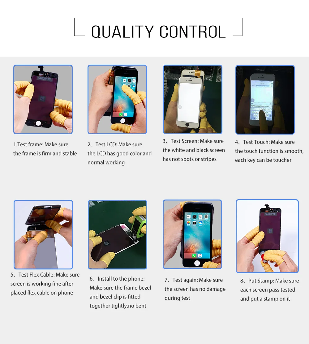 Запасные части для ЖК-дисплея iphone 7 сенсорный Емкостный преобразователь качества