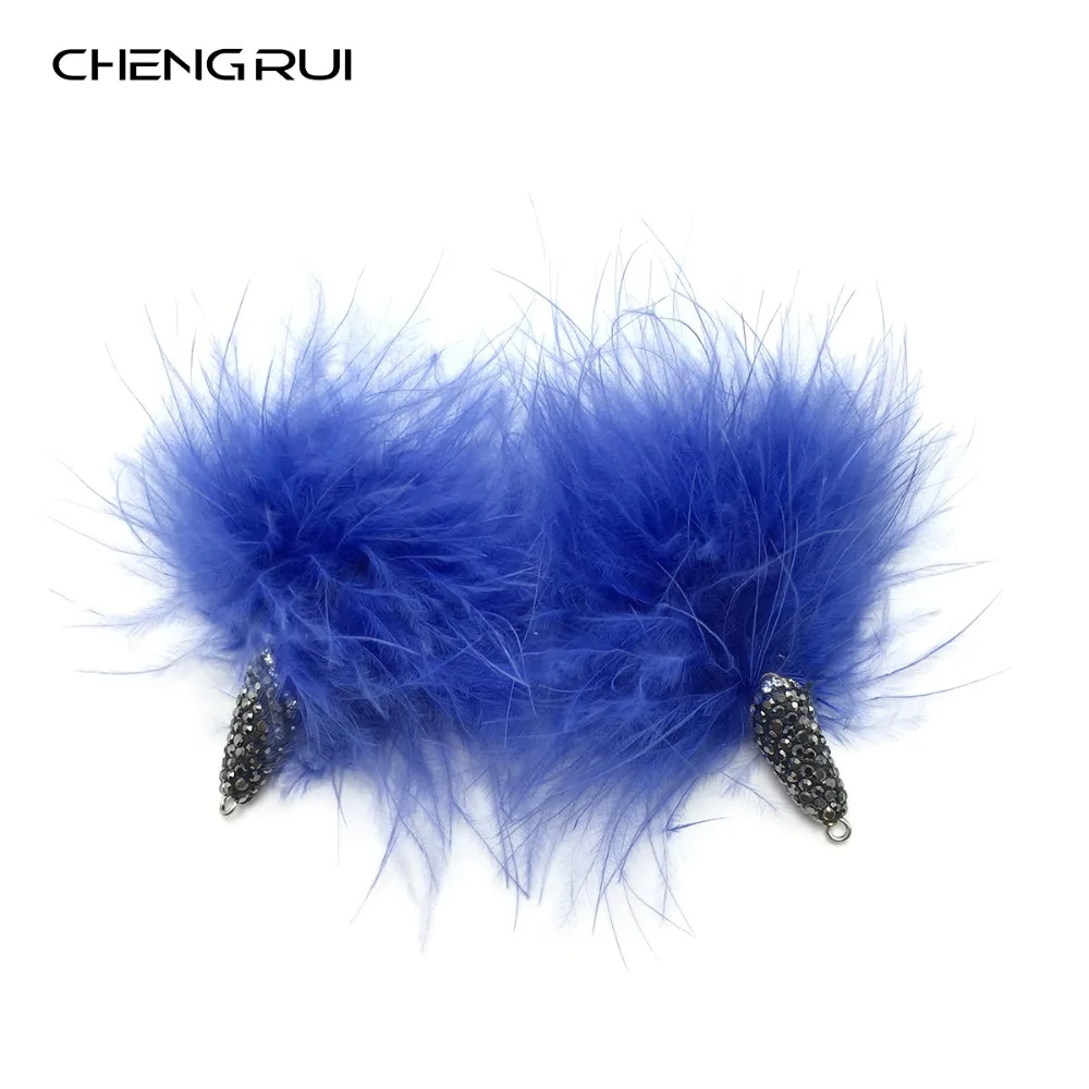 CHENGRUI L159 на каблуке высотой 8 см с перьями куриное перо ювелирные изделия