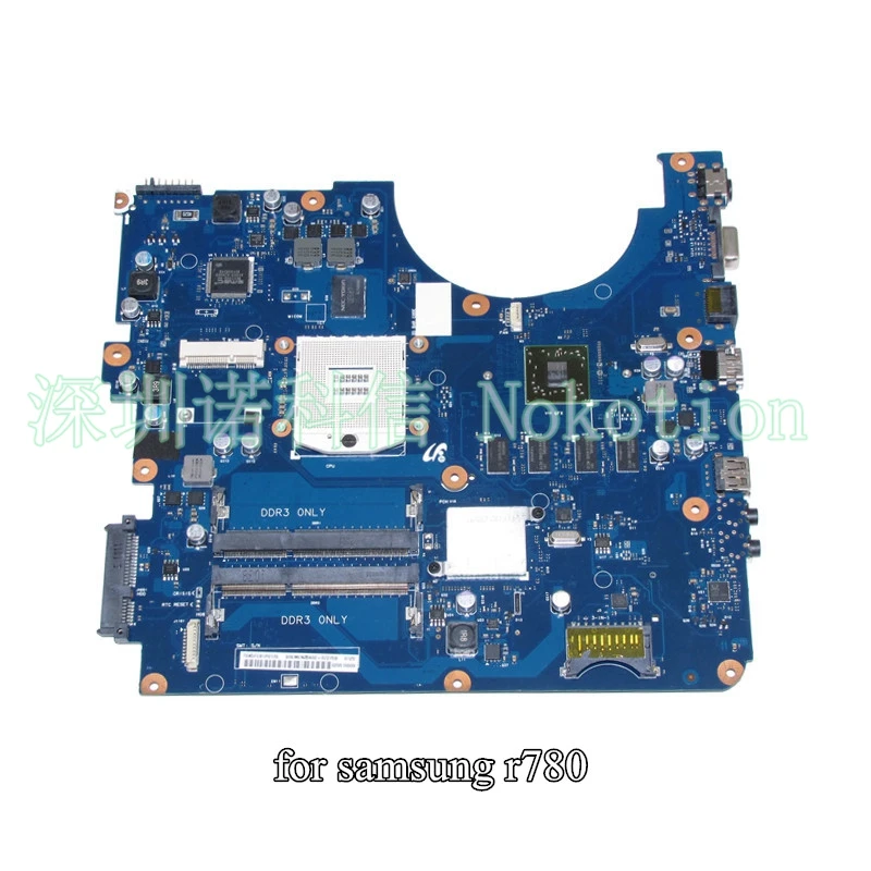 

NOKOTION BA41-01401A BA41-01403A BA92-07275A BA92-07275B For samsung R780 laptop motherboard HM55 DDR3 ATI 4500