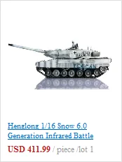 Henglong 1/16 зеленый 6,0 версия инфракрасный боевой Leopard2A6 rc Танк 3889 отдача ствола металлический трек Резина TH12771