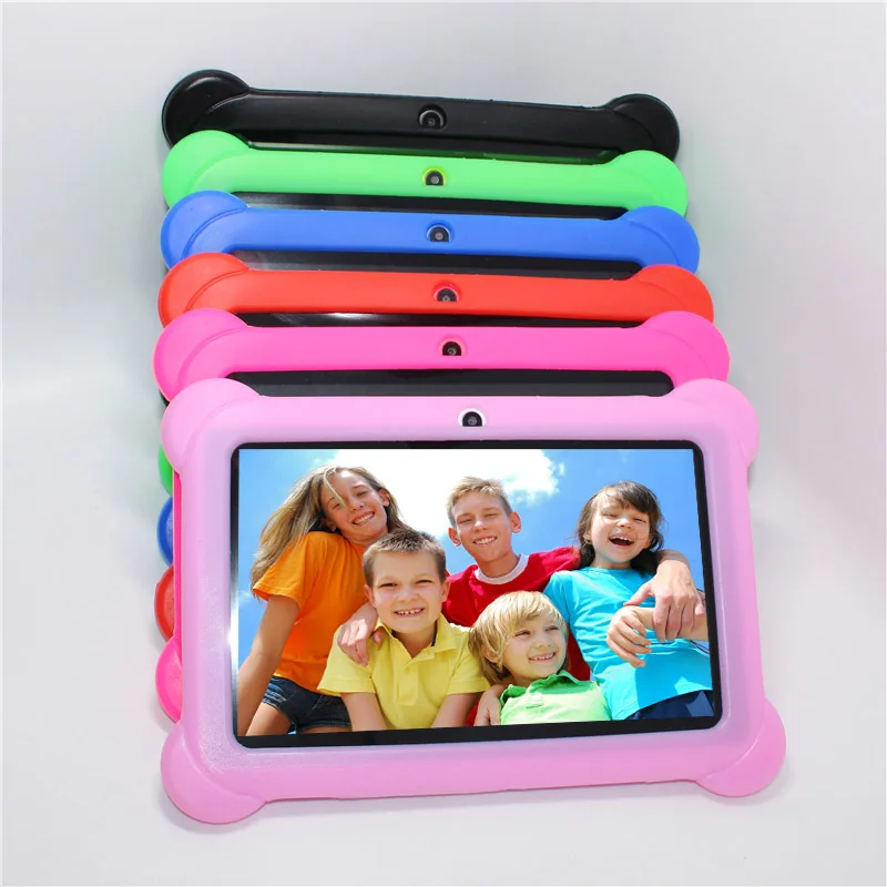 A33 8G + силиконовый чехол 7 дюймов Android 4 Q88 1ProAllwinner четырехъядерный 512 МБ/8 Гб Двойная
