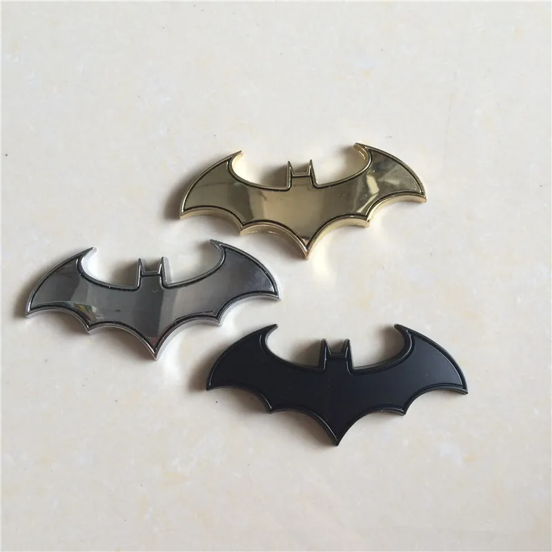 Бесплатная доставка 3D металлический Автомобильный логотип Bat наклейка эмблема