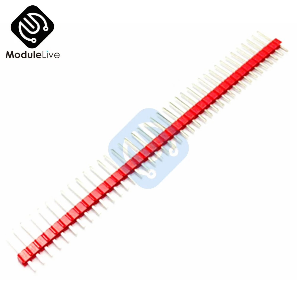 Набор электронных компонентов сделай сам 10 шт. Однорядный 40 контактный разъем 2 54