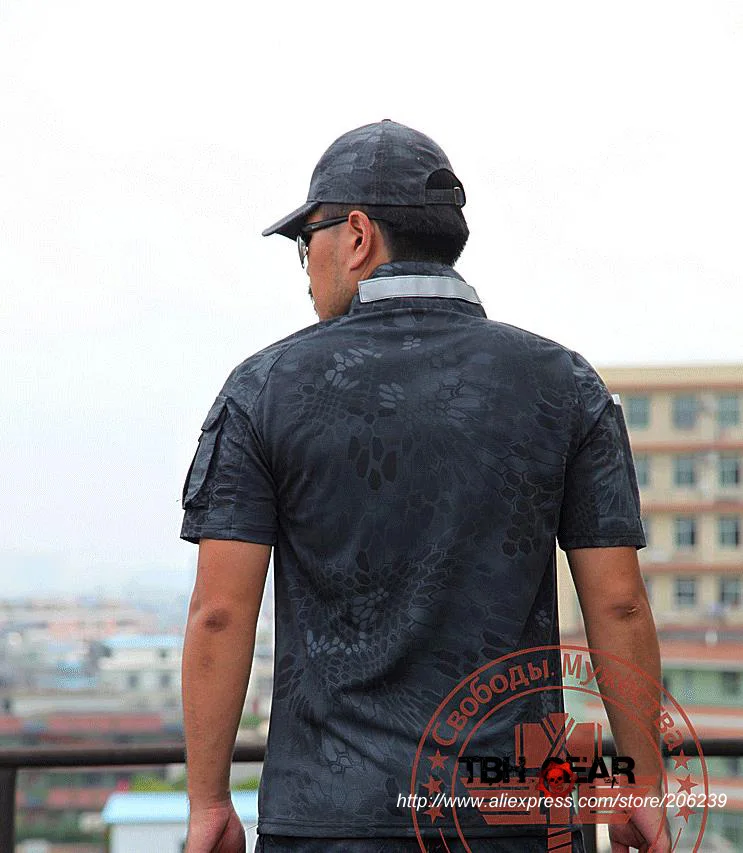 Футболка Warchief Create Kryptek Highlander летние топы с коротким рукавом уличная (SKU12050500) |