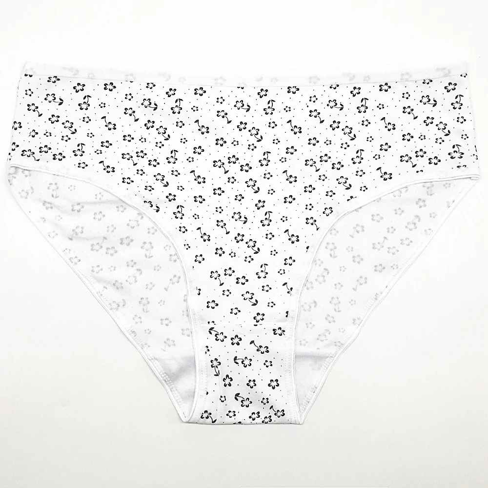 Трусики женские с высокой посадкой 6 шт./упаковка 2XL/3XL/4XL|panties spandex|wholesale women underwearwomen
