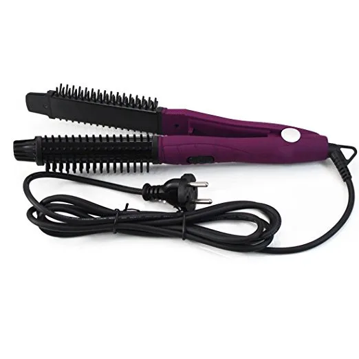 2 в 1 профессиональный керамический волшебный выпрямитель для волос плойка