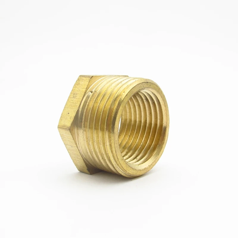 1/2 &quotBSP гнездо x 1&quot BSP наружная резьба латунный шестигранный редуктор втулка