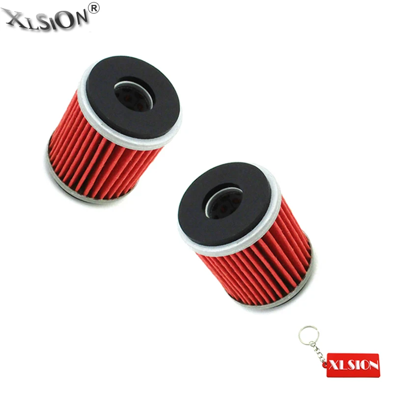 2 шт. масляные фильтры XLSION для Yamaha YZF 125 WR 125R 125X YZ 250 250F WR250 WR450F YZ250F YZ450F YFZ450 YFZ450R Raptor