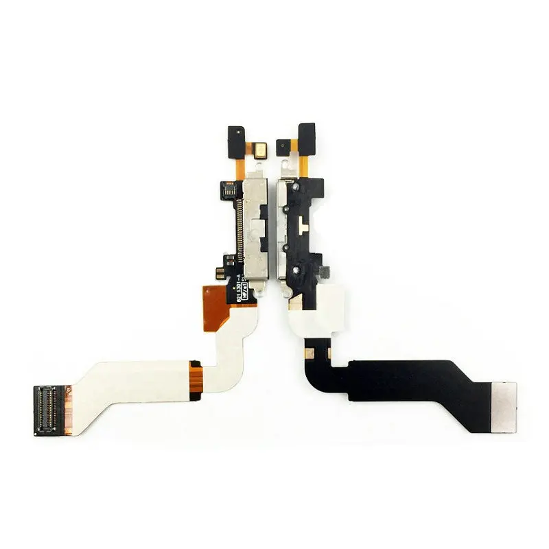 Микро Док станция разъем Плата USB зарядный порт гибкий кабель для Apple iphone 4S