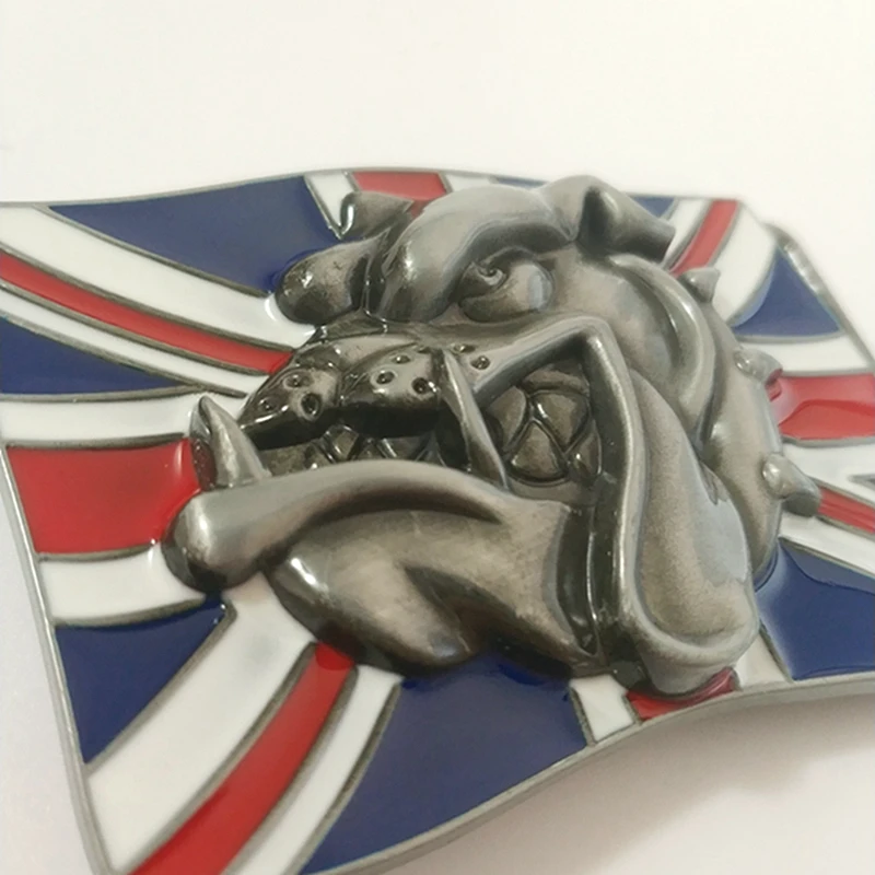 Новое поступление 2019 симпатичная пряжка для ремня в виде бульдога из серии с