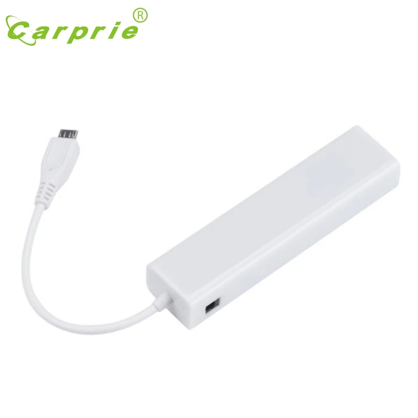 Адаптер CARPRIE Micro USB для сетевой локальной сети Ethernet RJ45 с 3 портами 2 0 хаб адаптер Mar9