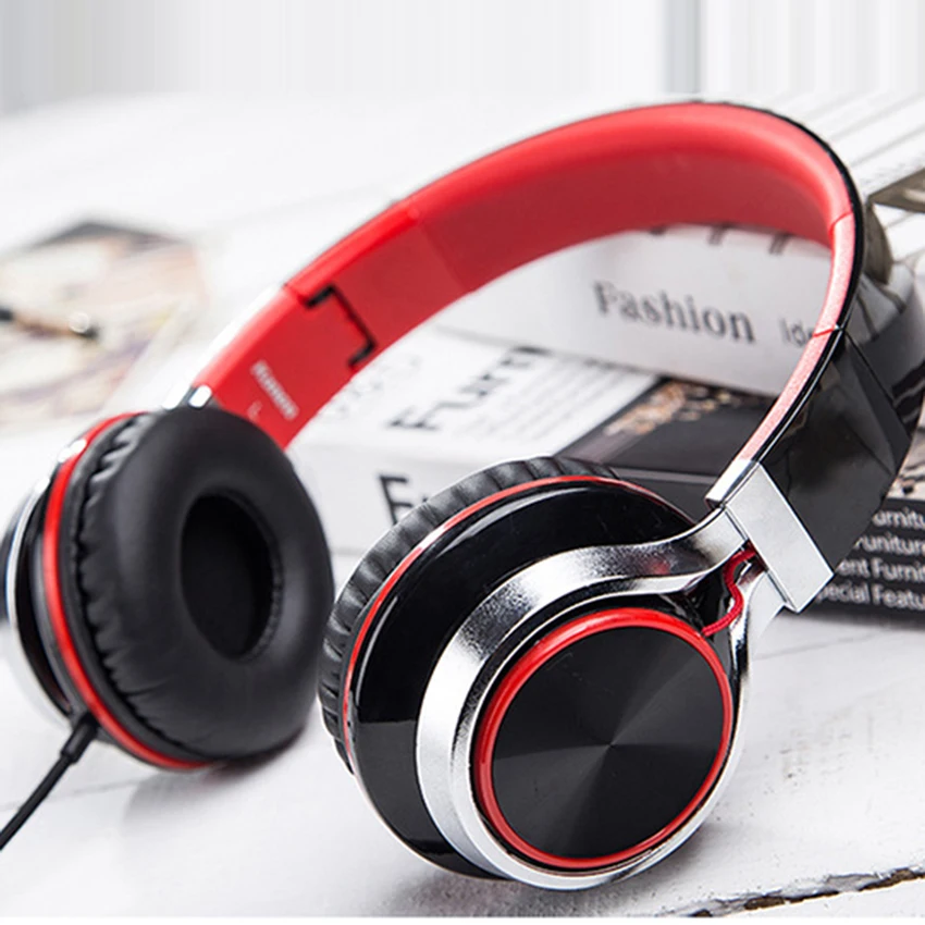 Kanen ip2050 Pattern CD Стерео Регулируемые Складные Наушники с Микрофоном для Mp3 Xiaomi IOS Android