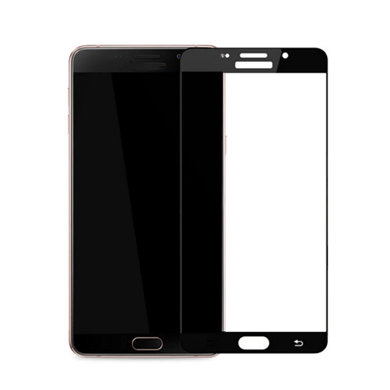 Camdems защита экрана из закаленного стекла с мягкими краями для samsung J3 j5 j7 2017 S6 S7 C5 C7 C9
