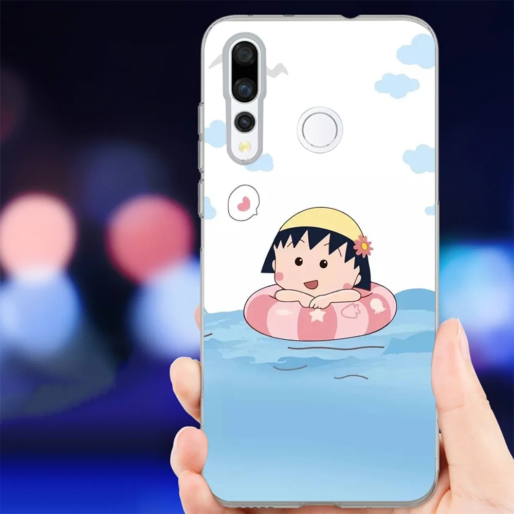 IYICAO Chibi Maruko Мягкий силиконовый чехол для телефона Huawei Mate 10 20 Lite Pro Nova 2 2i 3 3i 4 TPU