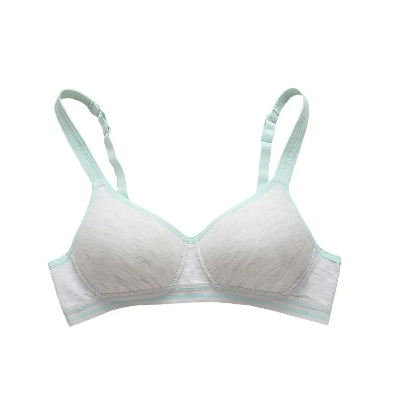 Teenage Girl Underwear Puberty Young Girls Small Bras Children Teens Training Bra for Kids Teenagers Lingerie Cotton bamboo Soft | Детская