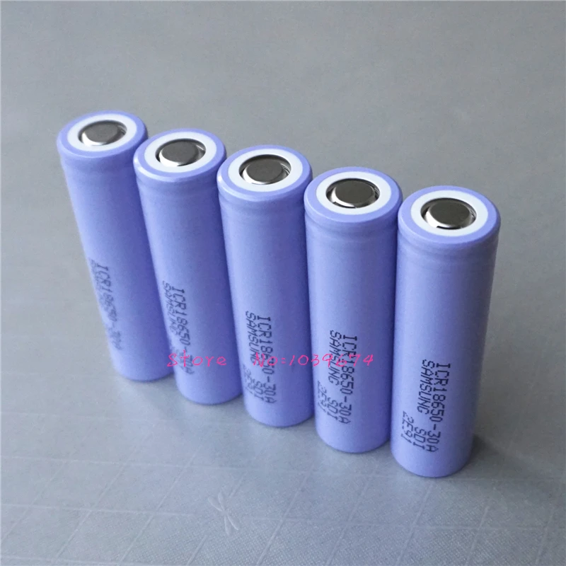 Литий ионные аккумуляторы SAMSUNG ICR 18650 с зарядным устройством 3 6 В 7 3000 мАч|rechargeable