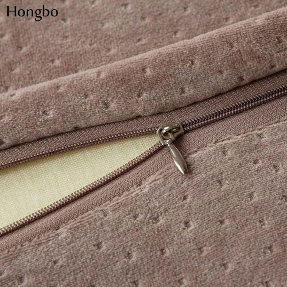 

Hongbo 1 Pcs Slow Rebound Health Care Memory Pillow Solid Color Pillow Cervical Health Space Massage Memory Pillow