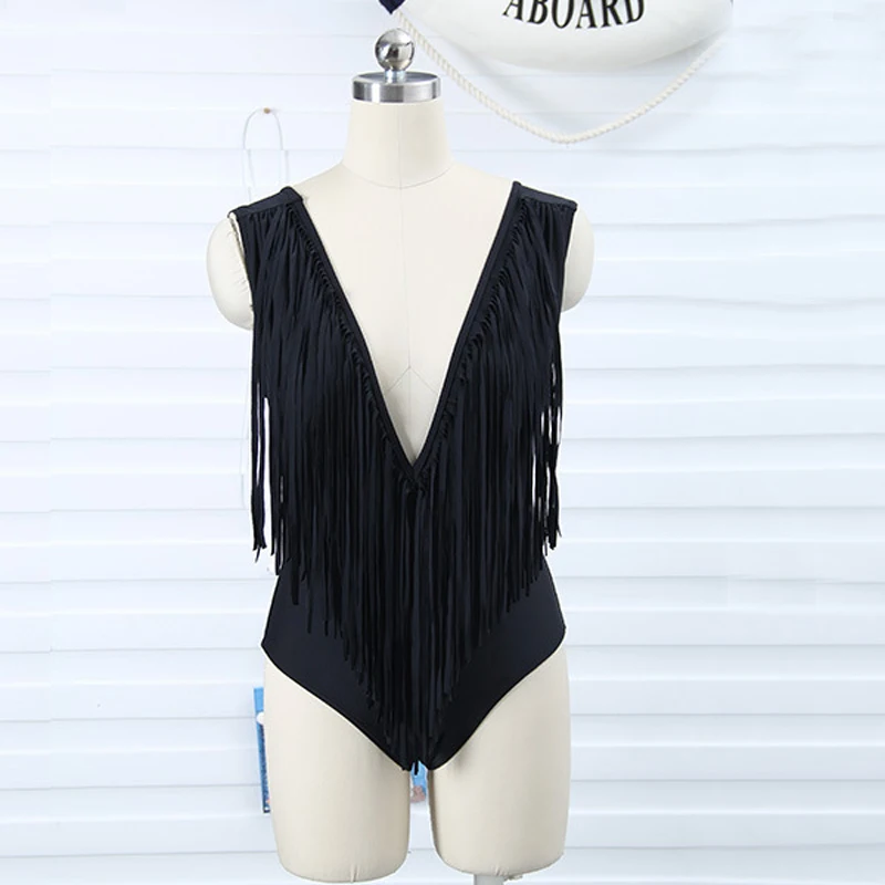 Zosmiu Maillot De Bain Для женщин Sexy глубокий v-образный вырез НЧ Одна деталь Купальники