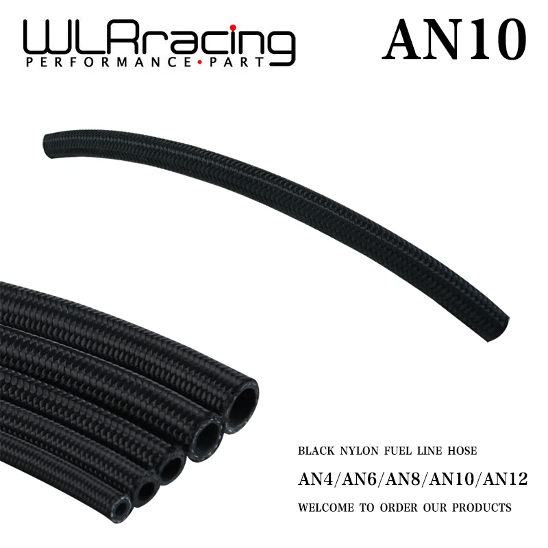 WLR RACING-10 AN Pro's Lite черный нейлоновый Плетеный Топливопровод 350 PSI 0 3 M WLR7314-1 |