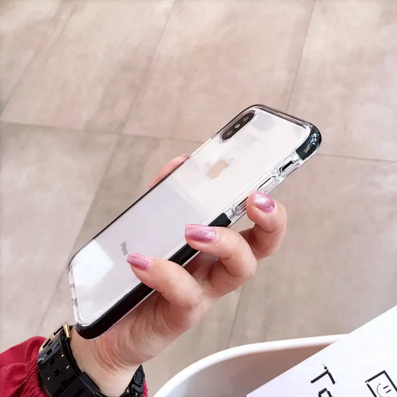 Luxury Case For iPhone XS Max XR X 10 Ultra Thin Slim Soft TPU Silicone Cover 6 6s 7 8 Plus Coque Fundas Capa |
