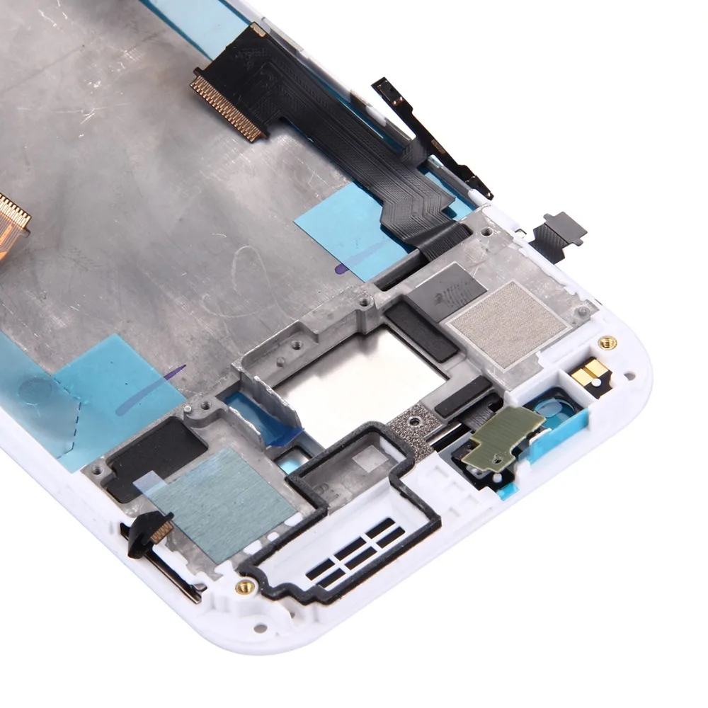 Новый ЖК-экран и дигитайзер в сборе для HTC One M8 (верхний + нижний) с рамкой передним