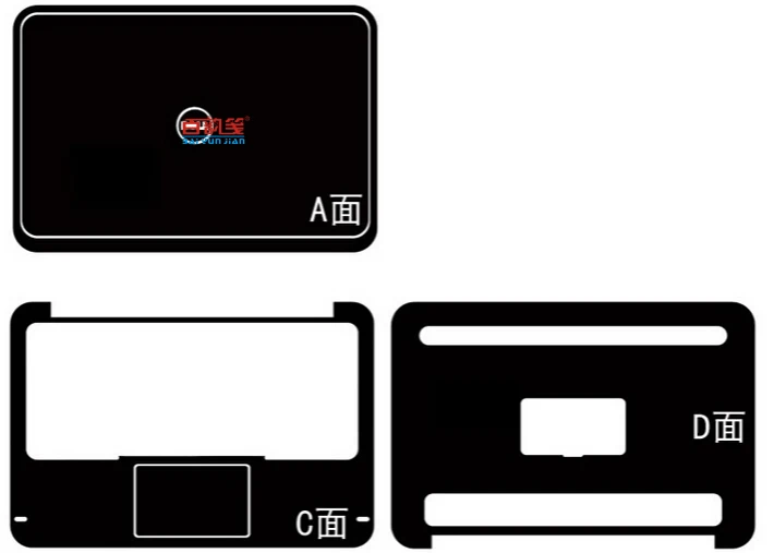 Специальный Ноутбук из углеродного волокна виниловые наклейки для DELL XPS 12 XPSU12 5