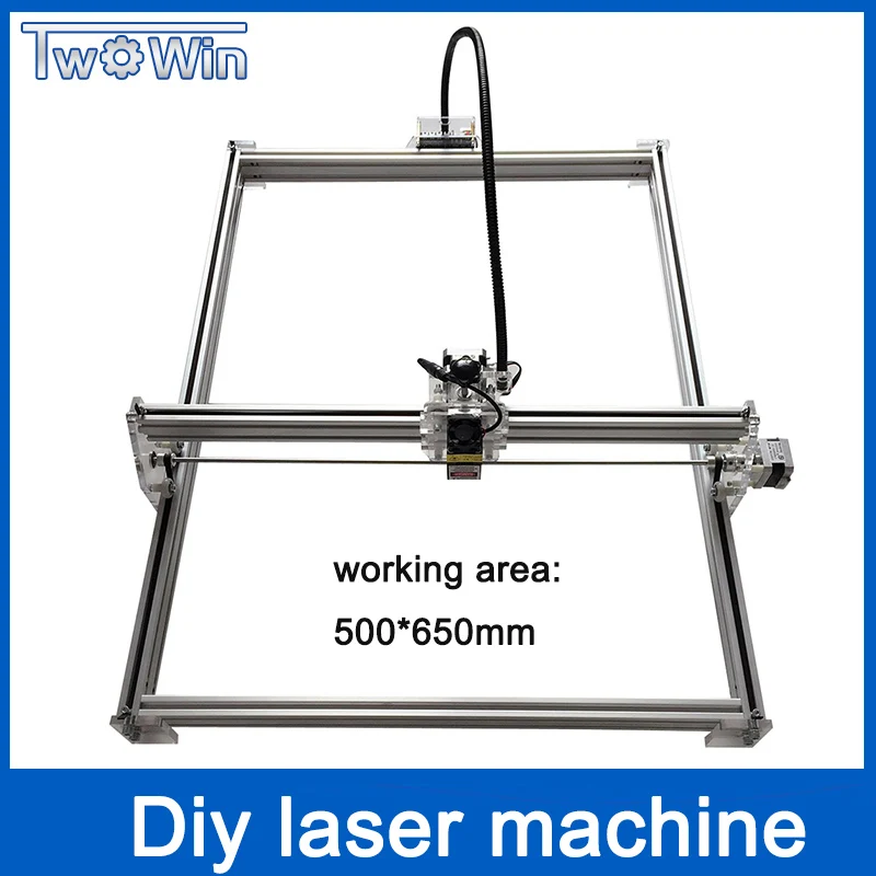 

Laser engraver 50*65cm large area big power laser metal engraving machine cnc laser cutting mini laser module marking machine
