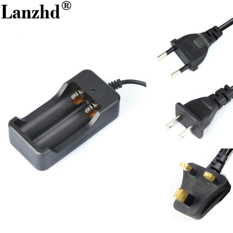 Lanzhd 2/4/8 слотов для карт интеллигентая(ый) Батарея Зарядное устройство с защитой от короткого замыкания для 2/4/8 18650 литий-ионная аккумуляторная батарея