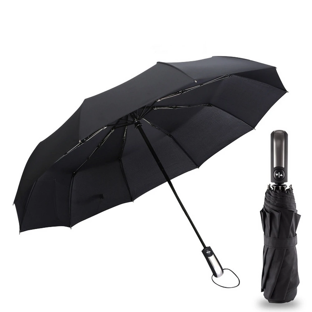 Зонтики 10. Kipsi зонт мужской женский автоматический артикул: 96724189. Противоветровой зонт. Зонт ветрозащитный. Зонт мужской. Черный..