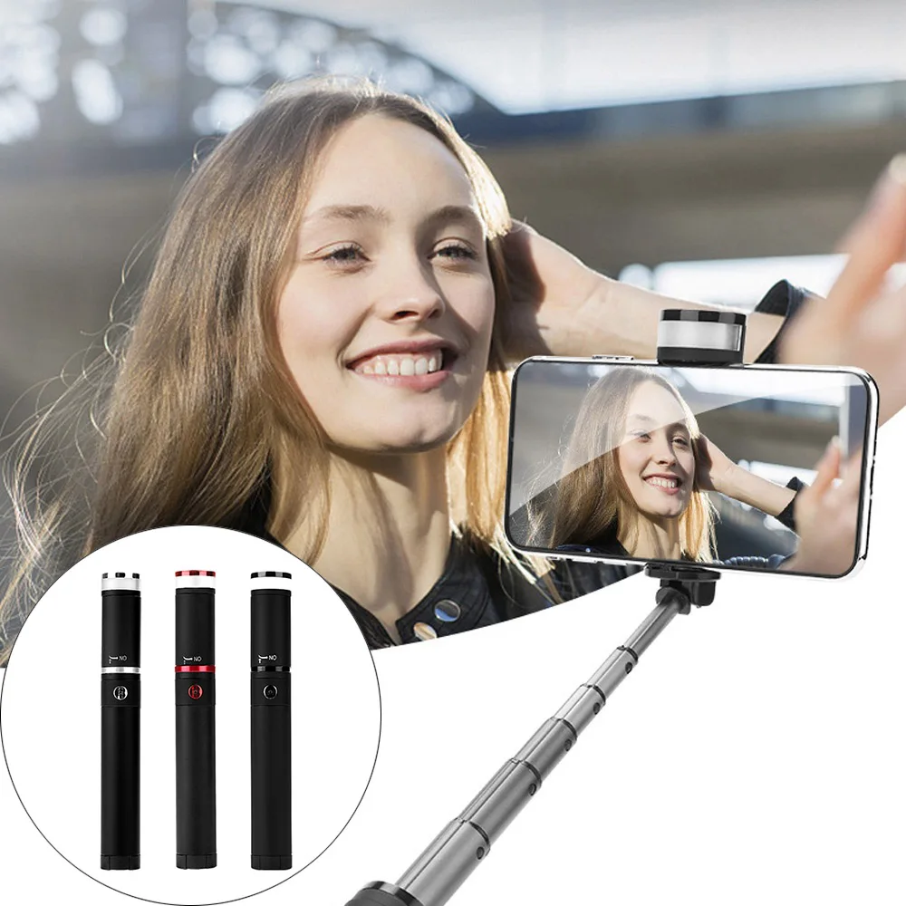 KISSCASE Bluetooth селфи палка для iPhone Xr 7 8 Plus портативные беспроводные палки с