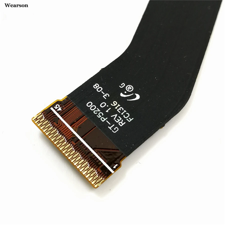 Плата USB-порта для Samsung P5200 P5210 гибкий кабель зарядки Протестировано высокое
