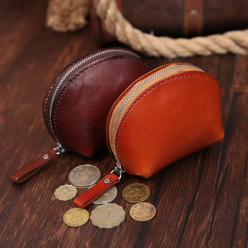 

COMFORSKIN Brand Carteira Feminina New Arrivals Oval Style Soft Genuine Leather Practical Women Coin Purse Billetera For Men