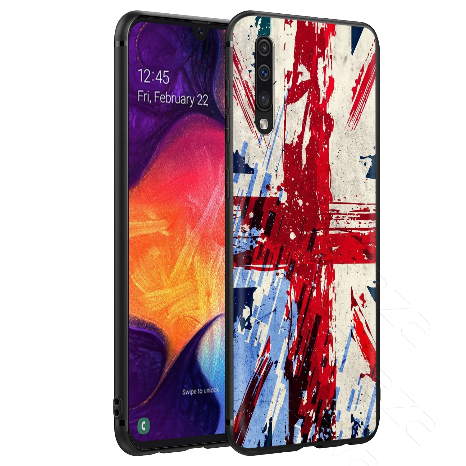 Lavaza England British English Uk Flag Case for Samsung Galaxy S6 S7 Edge J6 S8 S9 S10 Plus A3 A5 A6 A7 A8 A9 Note 8 9 |