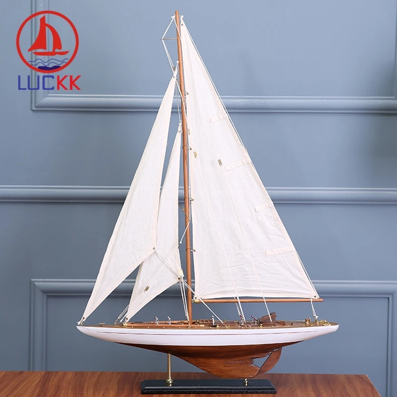 LUCKK 60 см Американская деревянная модель DIY корабль домашний интерьер 2 цвета