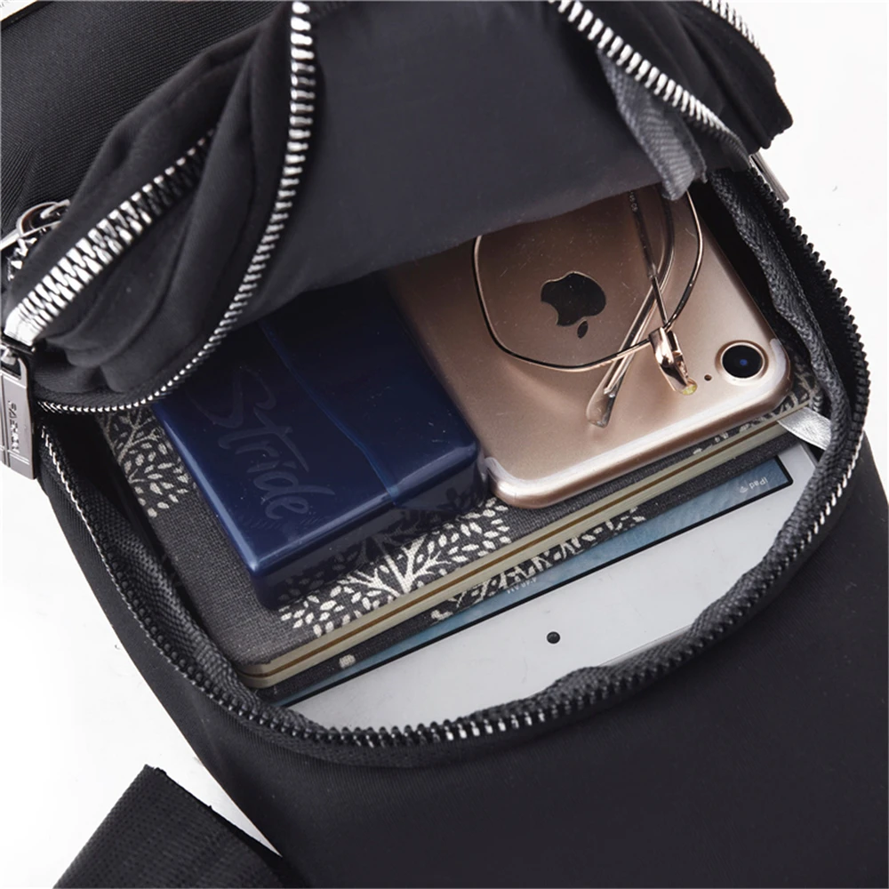 Pui men tiua 2019 новые мужские сумки через плечо зарядка usb мужская сумка на грудь для
