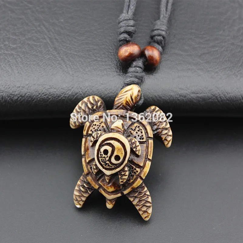 Крутое ожерелье с имитацией костей яка для детей и матерей черепашек серферов