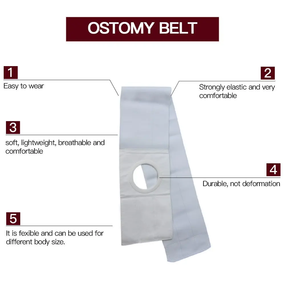 Поясная Скоба для брюшной полости Ostomy фиксации сумки и предотвращения