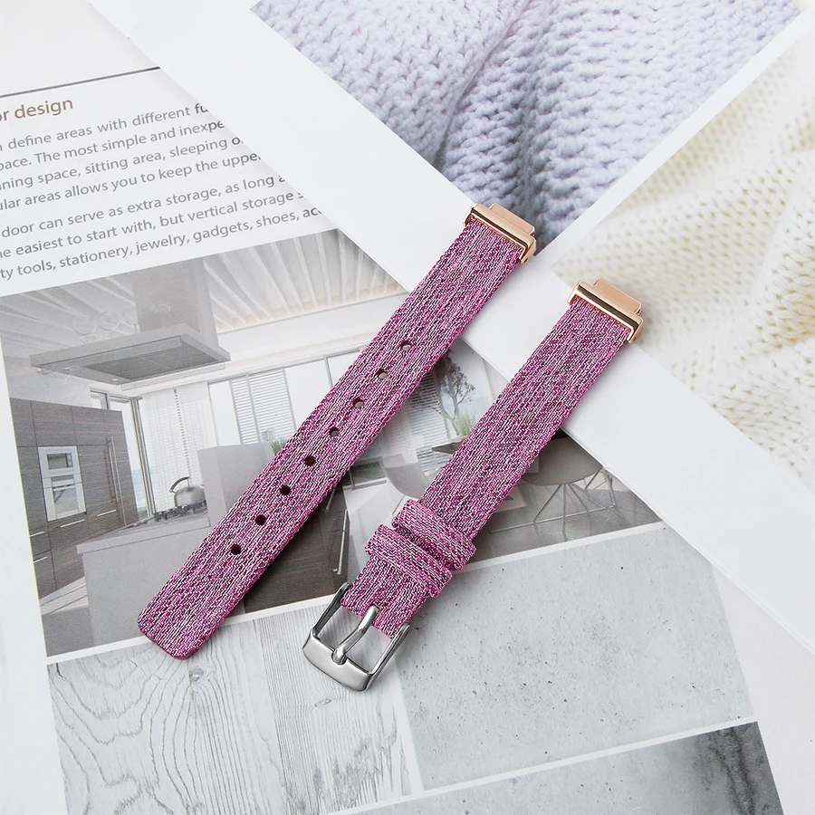 Для Fitbit Inspire HR сменный нейлоновый тканый холщовый ремешок для Fitbit Inspire аксессуары для браслетов с металлическим адаптером