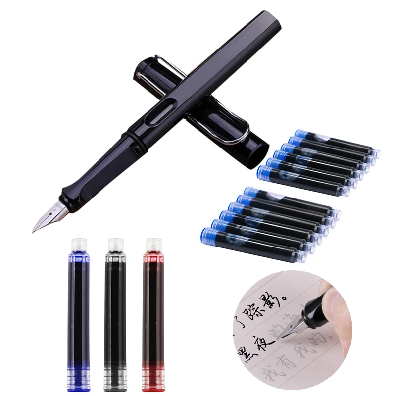 6 шт./партия 3 4 мм чернила с перьевой ручкой Заправка картриджей каллиграфия