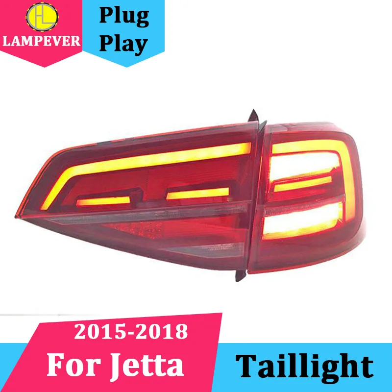 Задние фонари автомобиля для VW Jetta фонарь Jetta MK7 светодиодный задний фонарь DRL+ тормоз+ Парк+ подвижное вращающаяся лампа