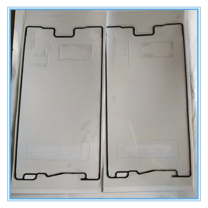 Super Deal 50PCS/LOT High Quality New LCD Front Frame Adhesive Glue Tap Sticker For Sony Xperia Z5 Replacement Housing | Мобильные