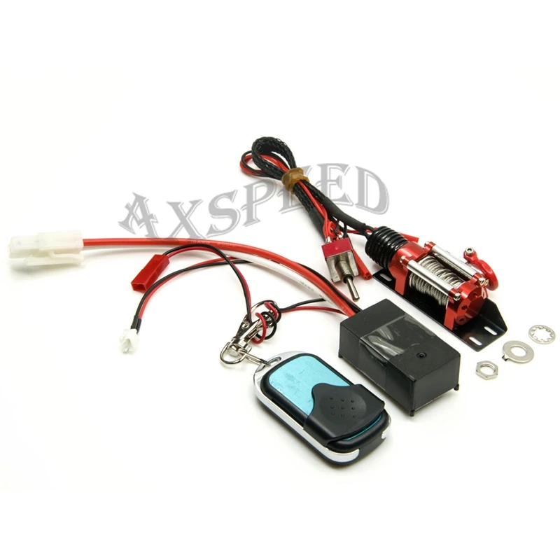 AXSPEED RC стальная Проводная Автоматическая гусеничная лебедка система управления +