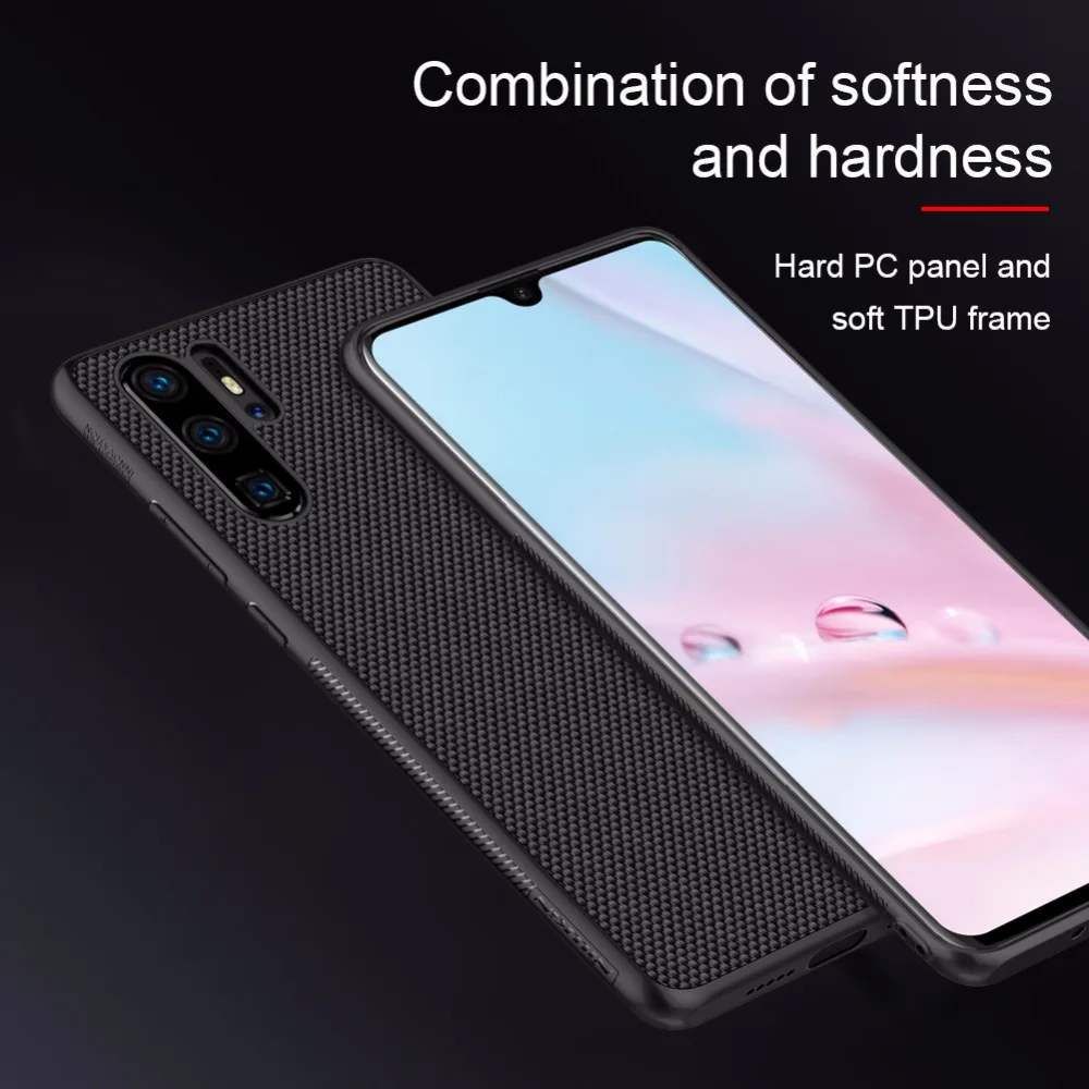 Для huawei P30 Pro Чехол Глобальный huawei P30 Pro задняя крышка текстурой защитный чехол для huawei P30 Pro Nillkin кейс