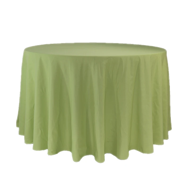 SMOPOR белая Полиэстеровая круглая скатерть для свадебных мероприятий вечеринок