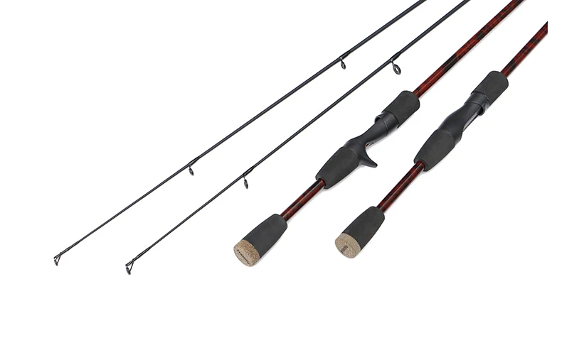 Fishing rod travel ultra light casting spinning lure 3g-21g M Power Rod 1.8m 2 section