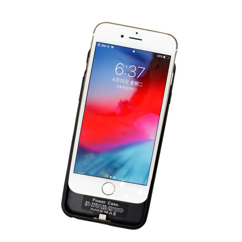 Ультратонкий чехол для iPHONE 6 6s 7 8 plus 6plus 7plus 8plus 6splus 4800 мАч|Чехлы с аккумулятором| |