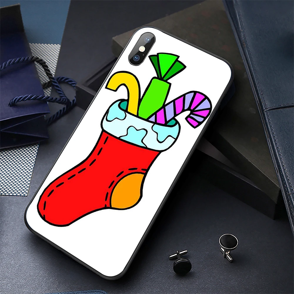 Черный мягкий чехол из ТПУ для iPhone xs max x xr 8 7 Plus 6s se |